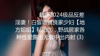 ⚫️⚫️⚫️最新2024极品反差淫妻！白皙眼镜良家少妇【地方姐姐】私拍③，野战居家各种性爱露出无套中出内射 (3)