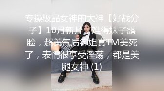 专操极品女神的大神【好战分子】10月新片，难得妹子露脸，超美气质御姐真TM美死了，表情很享受淫荡，都是美腿女神 (1)