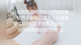 云盘高质露脸泄密，对话淫荡，经济大学极品重毛大长腿美女【刘X桐】不雅私拍流出，与同居男友大玩SM性爱