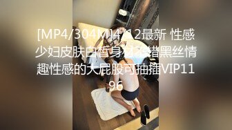 [MP4/304M]4/12最新 性感少妇皮肤白皙身材不错黑丝情趣性感的大屁股可抽插VIP1196