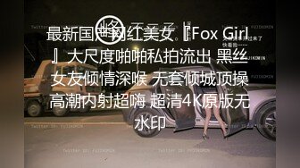 最新国产网红美女『Fox Girl 』大尺度啪啪私拍流出 黑丝女友倾情深喉 无套倾城顶操高潮内射超嗨 超清4K原版无水印