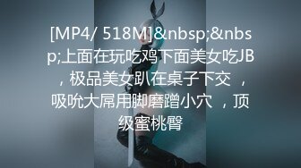 [MP4/ 518M]&nbsp;&nbsp;上面在玩吃鸡下面美女吃JB ，极品美女趴在桌子下交 ，吸吮大屌用脚磨蹭小穴 ，顶级蜜桃臀